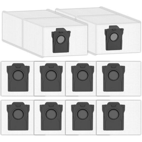 FENOPLASTICA(10 Pièces) P50 Pro Ultra Sacs à Poussière De Rechange Compatibles Robots Mova P50 Pro Ultra, P10 Pro Ultra, P10 Ultra Et S20 Ultra Avec Station De Vidange Automatique, Kit Accessoires (1/5)
