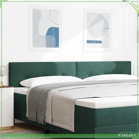 Tête de lit - FAF7291712456732 - Vert - Velours - LED intégrées (1/5)
