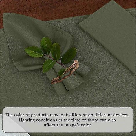 Serviettes de table lavables style ferme pour mariage et baby shower