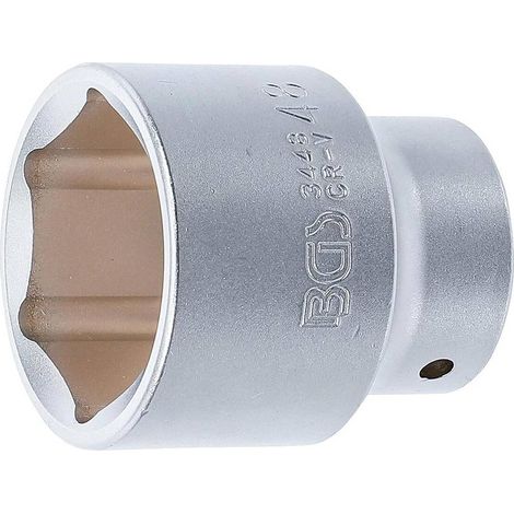 Douille pour Clé Six Pans 20 mm (3/4) - 48 mm - Acier Résistant - Précision et Durabilité, Pro - D-Work