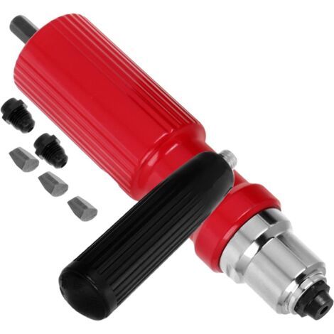 Accessoire De Perceuse à Angle Droit Adaptateur Pour Perceuse à Riveter Adaptateur De Fixation De Perceuse Accessoire De Forage Perceuse Électrique à Angle Droit (1/5)