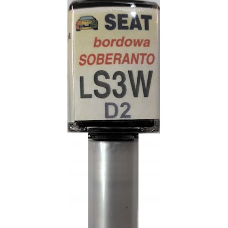 Retouche de peinture rouge Soberanto pour rayures sur le siège LS3W D2 (1/5)