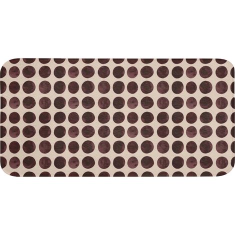 TAPPETINO DA BAGNO Pois - Motivo - Marrone 120x60 cm