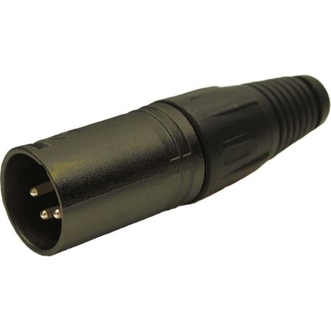 RS PRO-Connecteur XLR Mâle Droit 4 voies Montage sur câble, placage Argent ( Prix pour Sachet de 2 )
