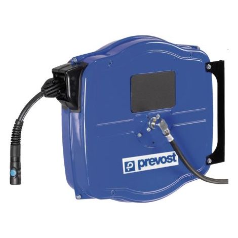 Enrouleur pneumatique PREVOST Montage mural - Ressort de rappel 8mm - 20m - G 3/8" femelle ( Prix pour 1 )