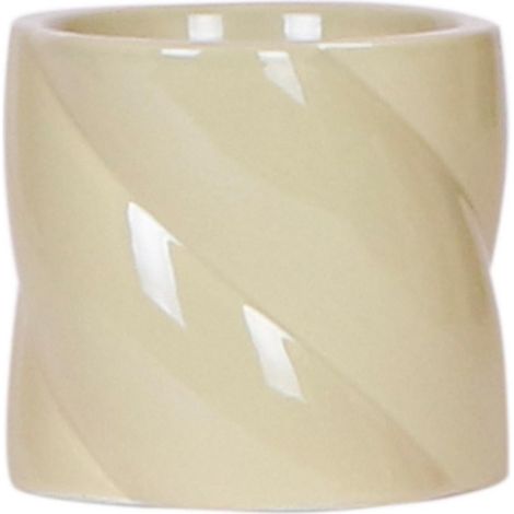 Cache-pot en Céramique Candy Pot de Fleurs Décoratif Rond pour Orchidées Vert Ø 9 cm - PANGIVO (1/3)