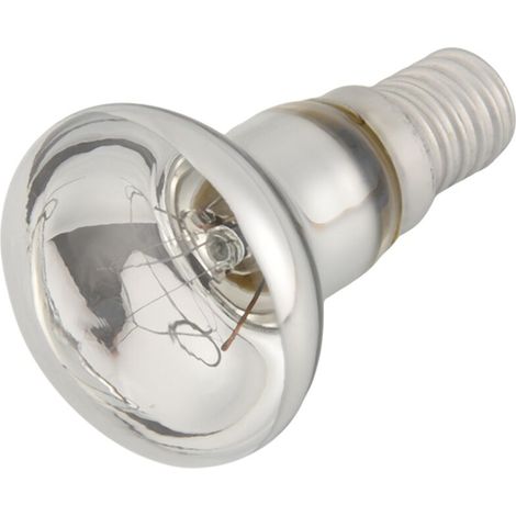 Bombilla incandescente E14 R39 de 30 W con reflector transparente, lámpara de repuesto para foco (1/4)