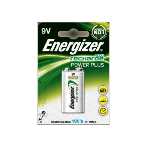 Energizer – Pile rechargeable 9V 175mAh – Accu HR22 – Technologie NiMH – Pour appareils électroniques – Charge rapide et durable
