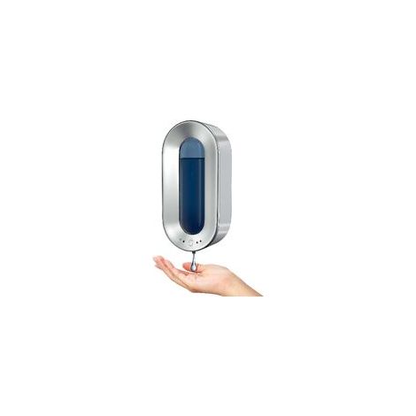 Dispenser di sapone automatico da 700 ml con sensore senza contatto, montaggio a parete con o senza foratura, ABS di alta qualità - 700 ml - Crezuo