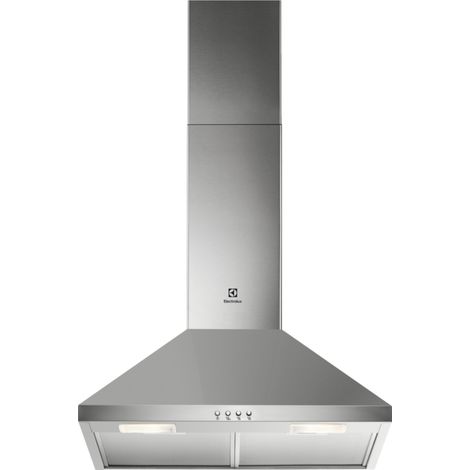 Electrolux LFC316X Cappa Aspirante o Filtrante a Parete 3 Velocita' Classe energetica D Portata 420 m³-h 60 cm Inox (1/5)