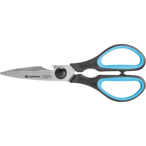 TIJERAS MULTIFUNCIONALES CON PROTECTOR DE HOJA 21CM ENERGO - C 42-071