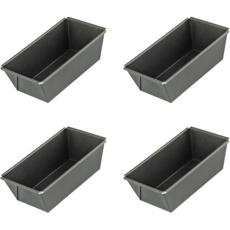Lot de 4 mini moules à cakes 15 cm Zenker Special Mini