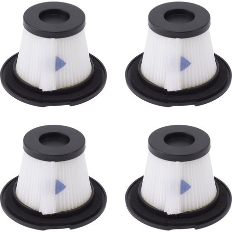 Filtre D'aspirateur Lavable 4 Pièces pour,Matériau ABS, Empêche L'entrée de Poussière et de Pollen, Facile à Nettoyer (1/5)