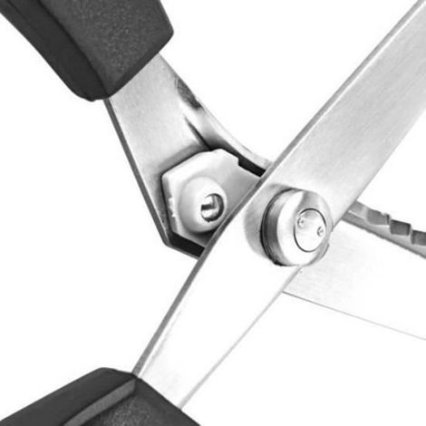 Ciseaux Cranteur - 23 cm - Coupe Zigzag Anti-effilochage - Acier Inoxydable - 1 Pièce (1/3)