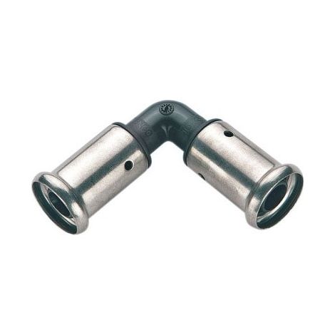 1PK gomito 90° intermedio ø20x20mm PVDF a pressare 1PK2020