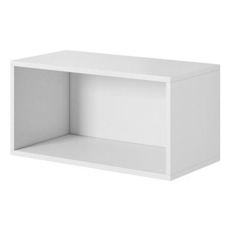 Estantería Cama FURNITURE ROCO RO4 - Blanco, 75x37x37 cm, Mueble de pared