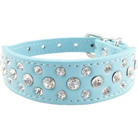Collier pour chiot à strass, collier mignon pour chien avec strass pour filles (1/5)