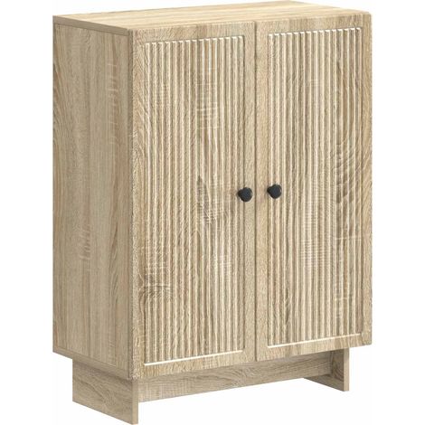 Bathroom Storage Cainet EDE Sonoma Oak 59.5 x 31 x 80 cm vidaXL (1/5)