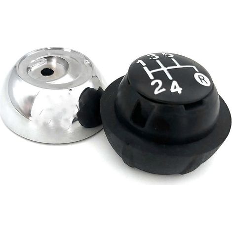 Pommeau de levier de vitesse de remplacement pour boîte de vitesses manuelle à 5 rapports pour Fiat 500 (2012–2018) (1/4)