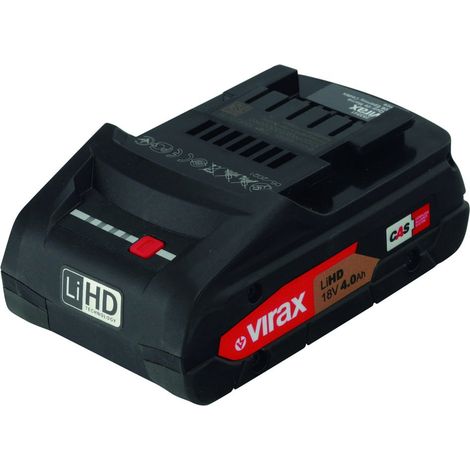 VIRAX Batería 18V 4,0Ah Li-Ion Hd CAS - 253541 (1/2)