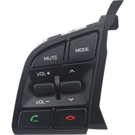 Commande au volant pour Hyundai Tucson, avec connexion Bluetooth et téléphonie mains libres, remplace la référence d'origine.-AquaForge