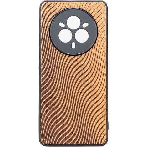 Bewood Holzhülle für Realme 14 Pro Plus 5G WAVES MERBAU (1/2)