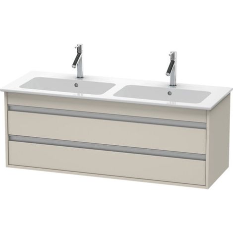 Duravit Ketho Meuble sous-lavabo suspendu 6432, 2 tiroirs, avec (1/2)