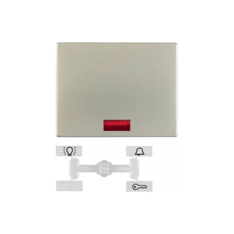 Berker Wippe m 5 beil. Linsen K.5 Es rostf 14157004 (1/2)