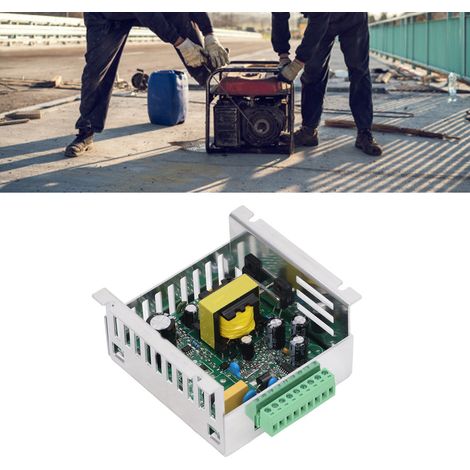 Chargeur de batterie automatique BC-5A pour groupes électrogènes diesel 5 A, modèle intégré 12 V/24 V avec commutation automatique, 220-240 V CA (1/5)