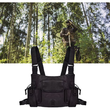 Veste de sécurité avec poches multiples pour équipement de radio et activités en extérieur (1/5)