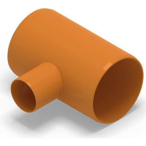 Distributeur thermique AWADUKT DN 630 BL 1 m, 1 connexion DN 315, centrisé