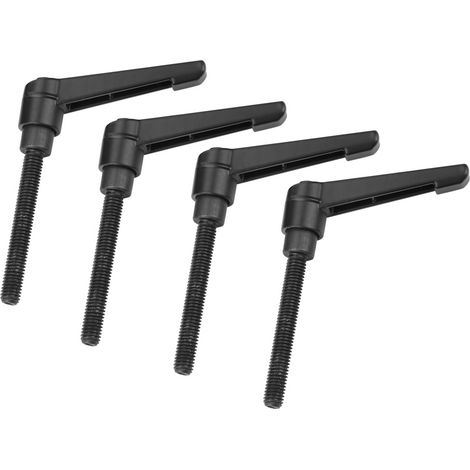 4 Maschinenknöpfe aus Metall, verstellbarer Montagegriff, M8-Außengewinde (80 mm) (1/5)