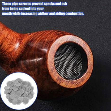 200 Tamis Métallique,Acier Inoxydable,Grille pour Pipe,15 mm,Filtres à Écran de Pipe (1/5)