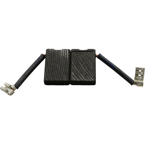 Balais de Charbon pour Black & Decker Coupeuse/Scie P5941 - 6,3x16x23mm (1/2)
