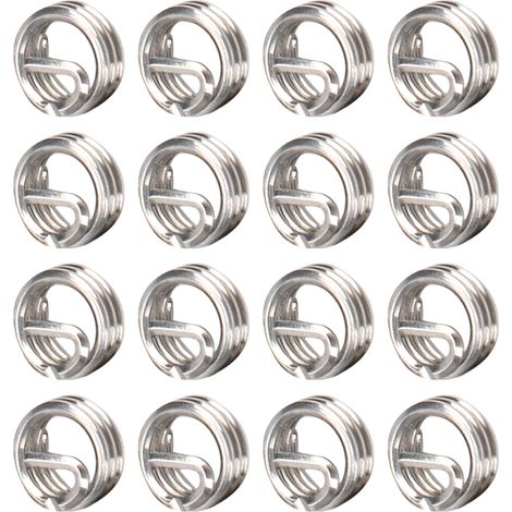 100 Pièces Écrous Filetés Mâle-Femelle Réducteurs en Acier Inoxydable M2.5x0.45 pour Fixation et Réparation (1/5)