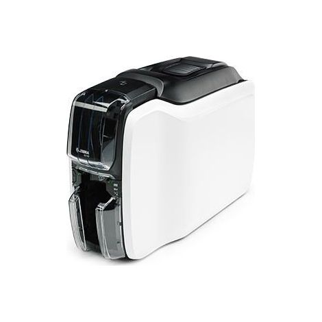 Zebra Impresora de tarjetas de una cara zc100 blanca