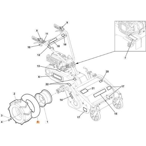 ORIGINAL EMAK INNERE KAMMER YN4881100