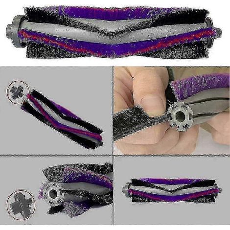 Pièces détachées pour aspirateur Samsung Powerbot-e VR05R5050WK - Kit de 9 pièces comprenant : brosse latérale rotative, filtre de rechange et accessoires. Bon état. (1/4)
