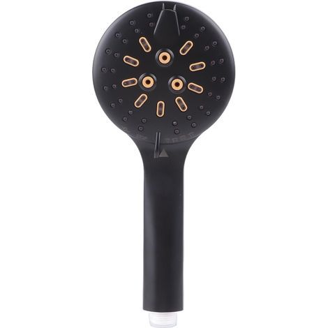 Pommeau de douche noir, pommeau de douche à main de Style Simple Morden pour salle de bain (1/5)
