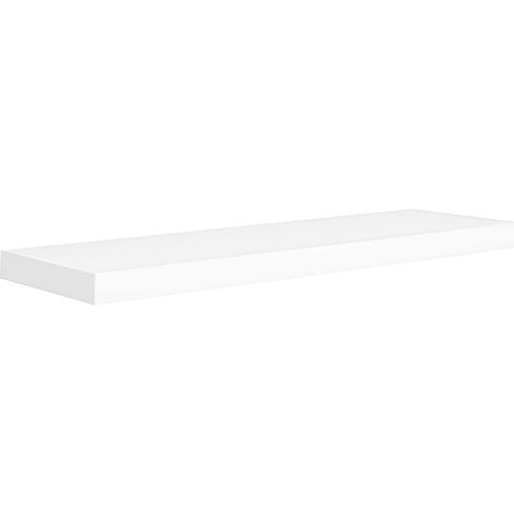 Linder Exclusiv Wandregal 120x23,5 cm Weiss