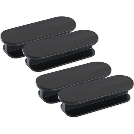 Set mit 4 selbstklebenden Griffen für Türen, Schränke, Möbel und Terrassentüren. (1/4)