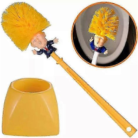 Brosse de toilette Trump, brosse de toilette originale Donald Trump (1/4)