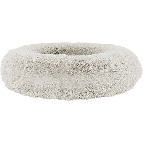 Cuccia per Cani e Gatti Ø70 cm in Poliestere Panna (1/5)