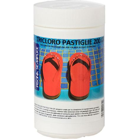 Tricloro per piscine in pastiglie 200 gr Lapi Chimici - 10 (1/6)