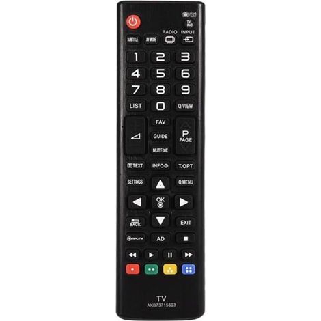 Télécommande compatible pour TV LG 42PN450B 47LN5400 50LN5400 50PN450B, noir (1/4)