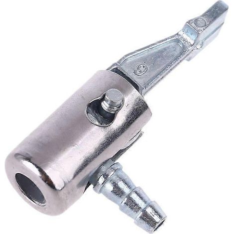 Embout de gonflage à verrouillage 1/4" pour compresseur d'air avec raccord cannelé (1/5)