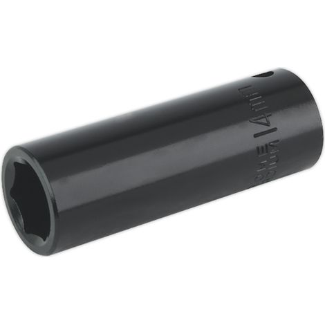 Sealey 14mm 3/8""Sq Drive Deep Impact Socket WallDrive For Air Wrenches IS3814D