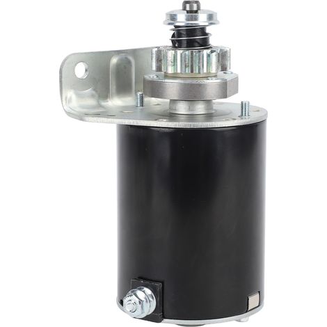 Démarreur 12 V 14 dents, puissance élevée, performances efficaces, robuste, référence 593934, pour Cub Cadet RZT17 et RZT42 (1/5)