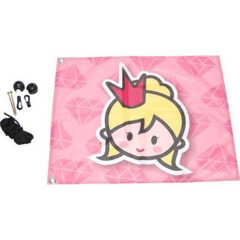 Mât de drapeau de la princesse (1/2)