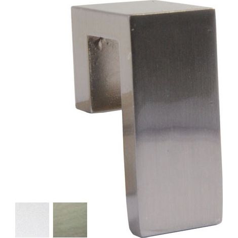 Pomolo colgante de zamak níquel satinado.40 23827 Gamet